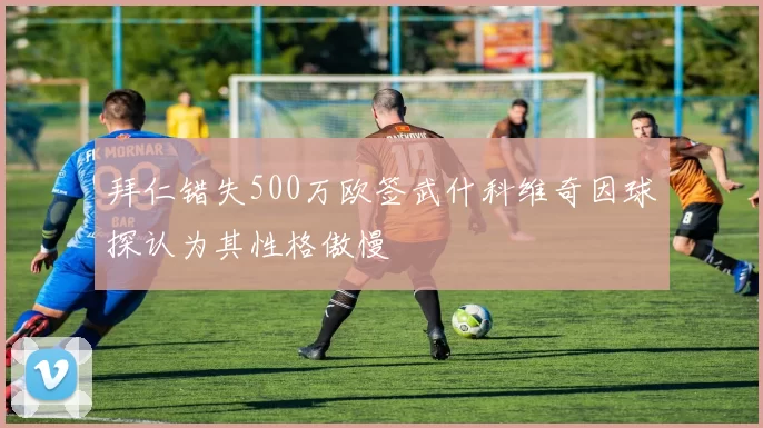 拜仁错失500万欧签武什科维奇因球探认为其性格傲慢